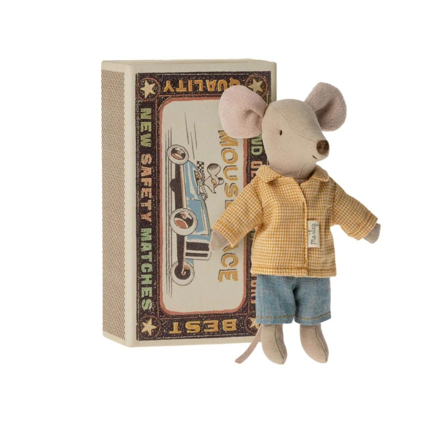 Play MAILEG | Maileg Big Brother Mouse In Matchbox