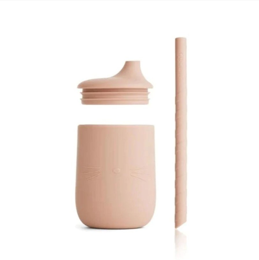 Meal Time Liewood | Liewood Ellis Sippy Cup - Cat / Rose