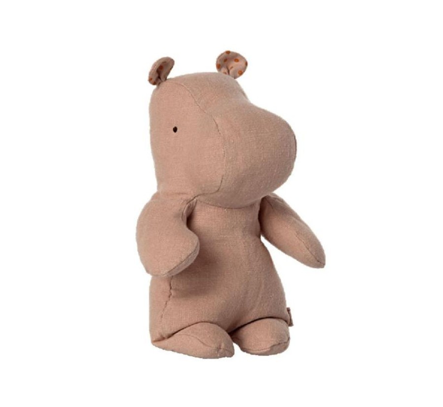 Play MAILEG | Maileg Safari Hippo - Small, Misty Rose