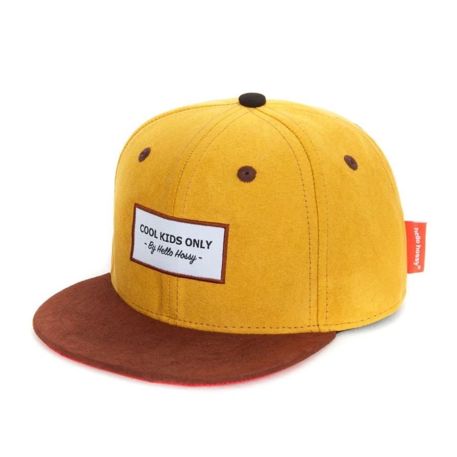 Wardrobe Hello Hossy Hats & Caps | Hello Hossy Cap - Suede Mustard