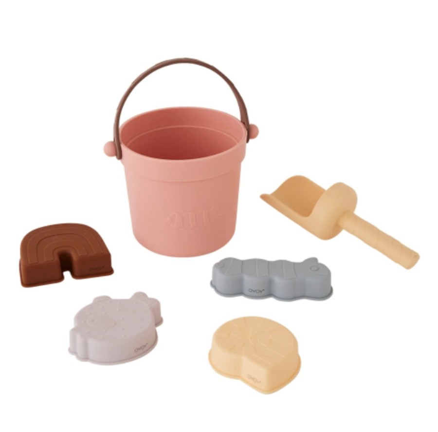 Play OyOy | Oyoy Silicone Leo Beach Set - Coral