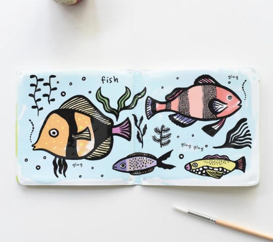 Play Wee Gallery | Wee Gallery Bath Book - Who'S In The Ocean?