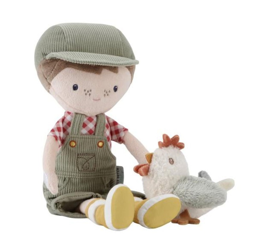 Play Little Dutch | Little Dutch Cuddle Doll - Farmer Jim