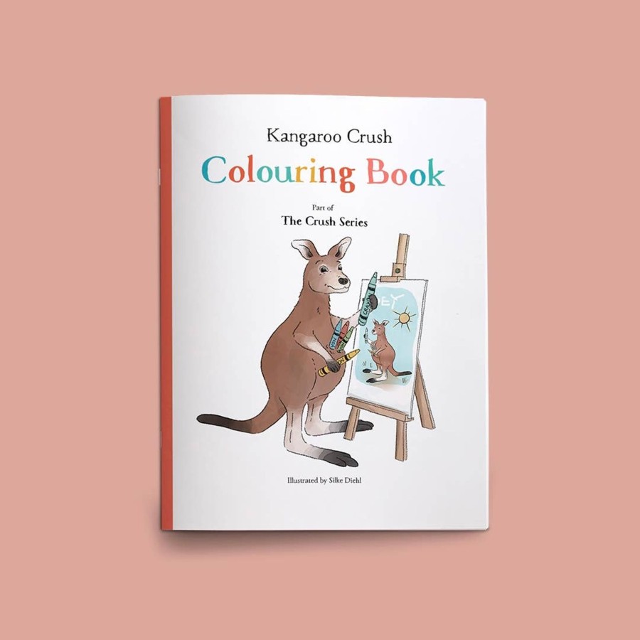 Baby Care The Crush Series | The Crush Series Colouring Book - Kangaroo Crush