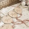 Laser Designs Fox & Bramble | Balloon Baby Milestone Discs