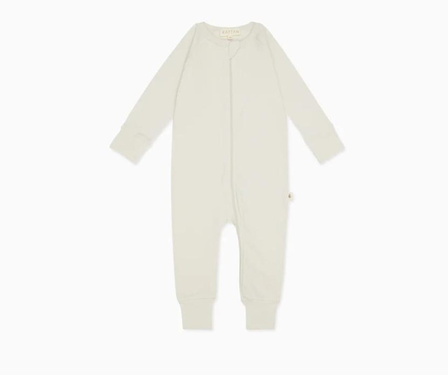 Wardrobe Kattan Kattan | Kattan Footless Onesie - Milk