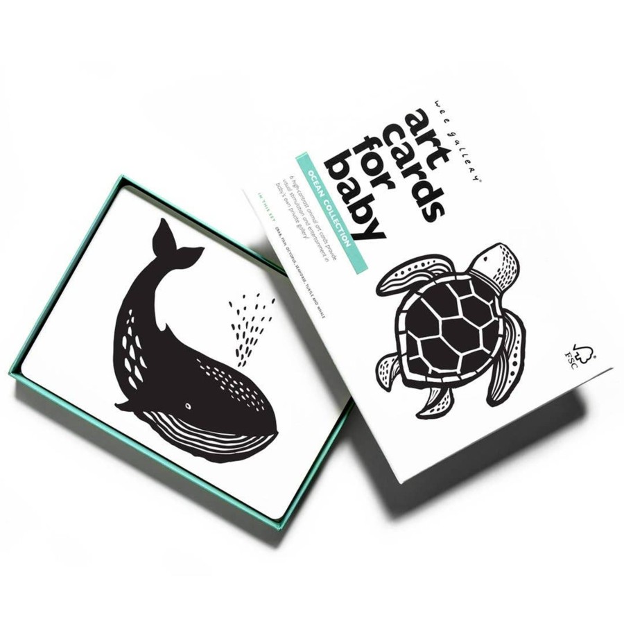 Play Wee Gallery | Wee Gallery Art Cards - Ocean