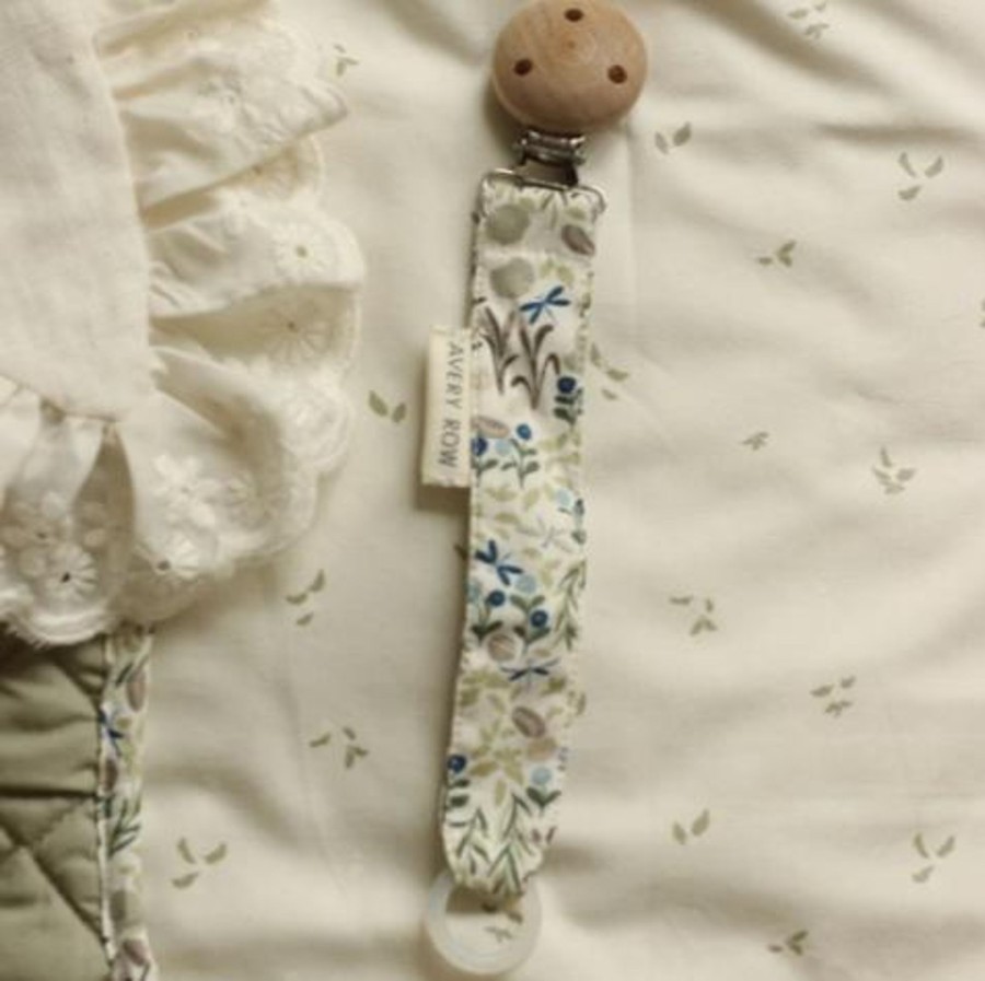 Baby Care Avery Row | Avery Row Pacifier Holder - Riverbank