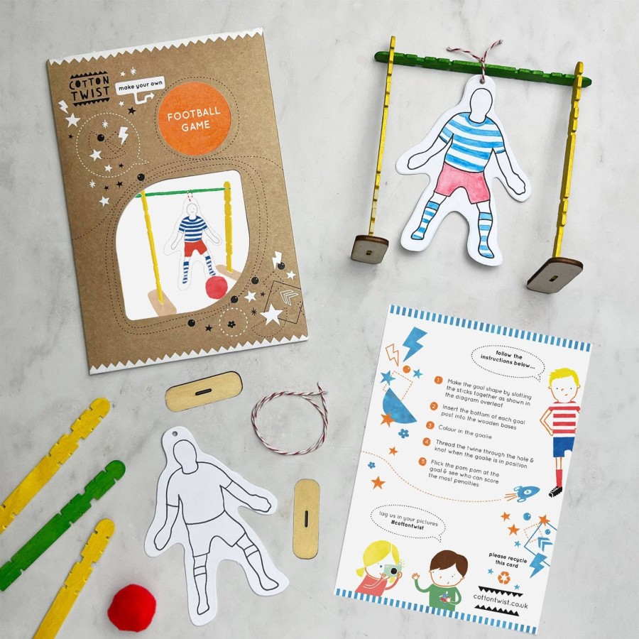 Play Cotton Twist | Cotton Twist - Make Your Own Football Game Kit