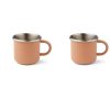 Meal Time Liewood | Liewood Tommy Cup 2-Pack - Tuscany Rose