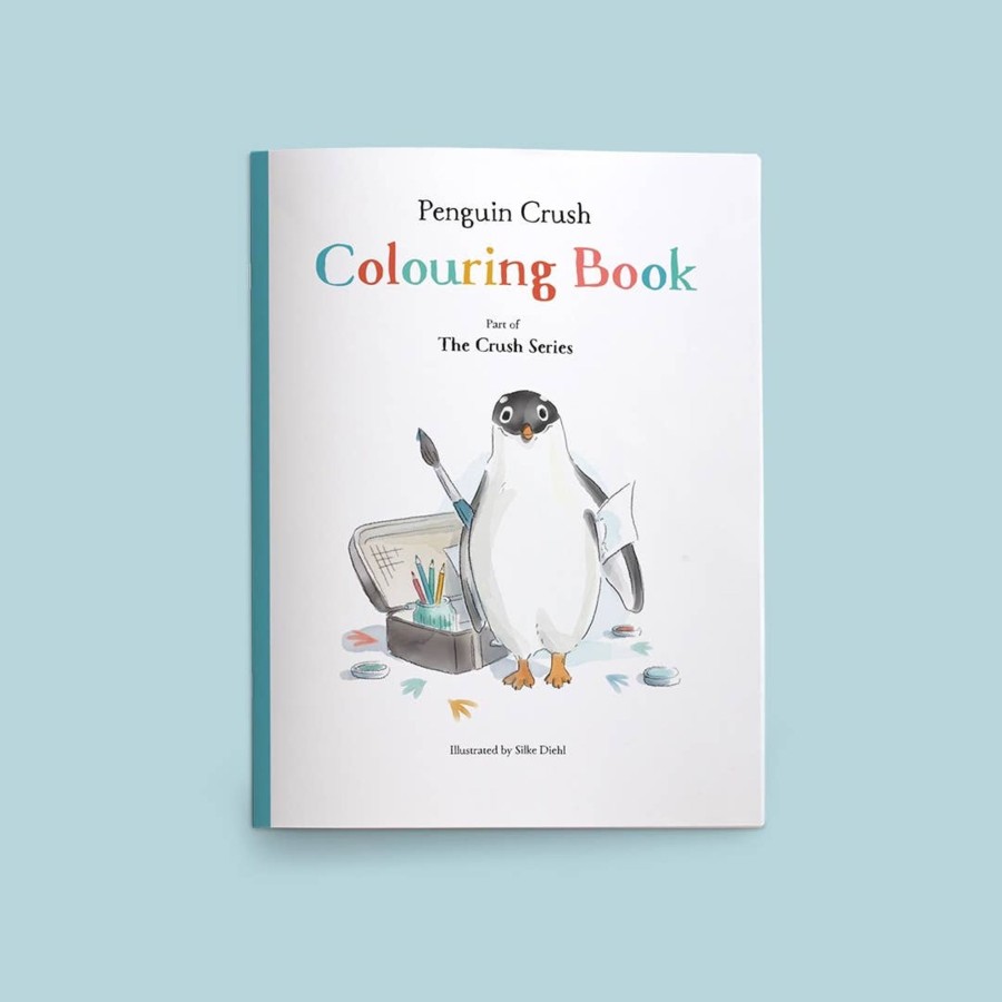 Play The Crush Series | The Crush Series Colouring Book - Penguin Crush