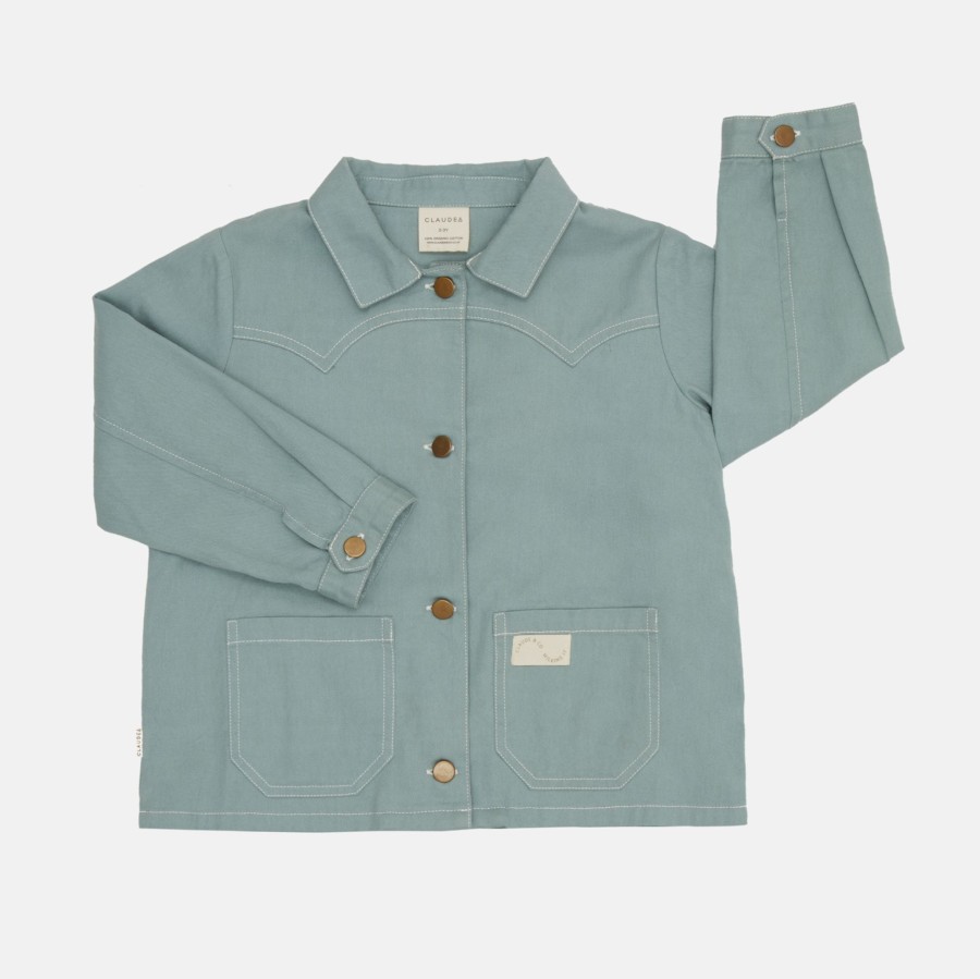 Wardrobe Claude & Co Claude & Co | Claude Co Western Jacket - Sea Green